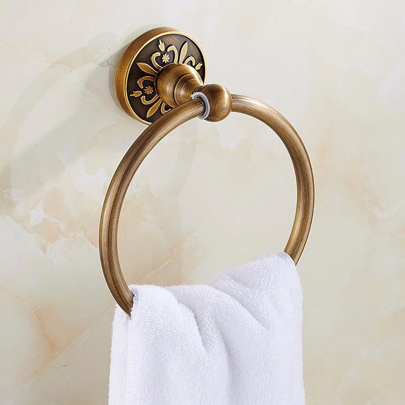 Traditional Bathroom Accessories Hardware Set Brass Bathroom Hardware -Bathlova