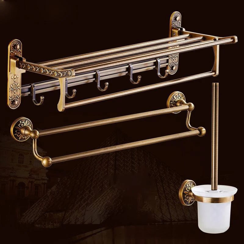 Traditional Bathroom Accessories Hardware Set Brass Bathroom Hardware -Bathlova