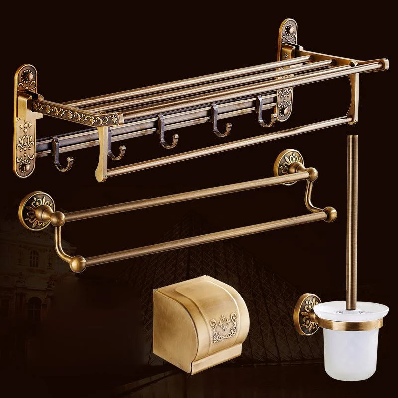 Traditional Bathroom Accessories Hardware Set Brass Bathroom Hardware -Bathlova