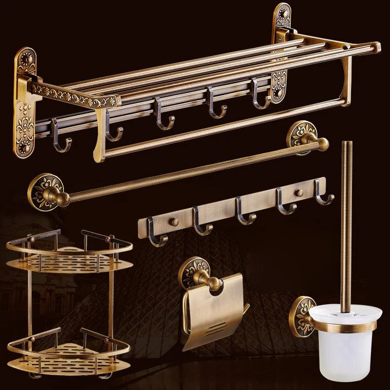 Traditional Bathroom Accessories Hardware Set Brass Bathroom Hardware -Bathlova