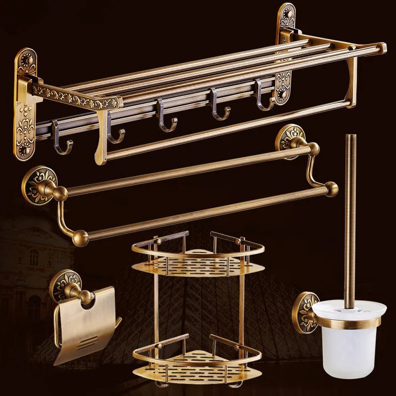 Traditional Bathroom Accessories Hardware Set Brass Bathroom Hardware -Bathlova