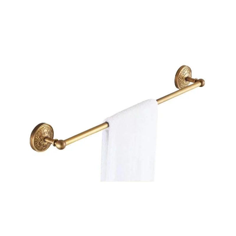 Traditional Bathroom Accessory Kit Gold Paper Holder Bathroom Set -Bathlova