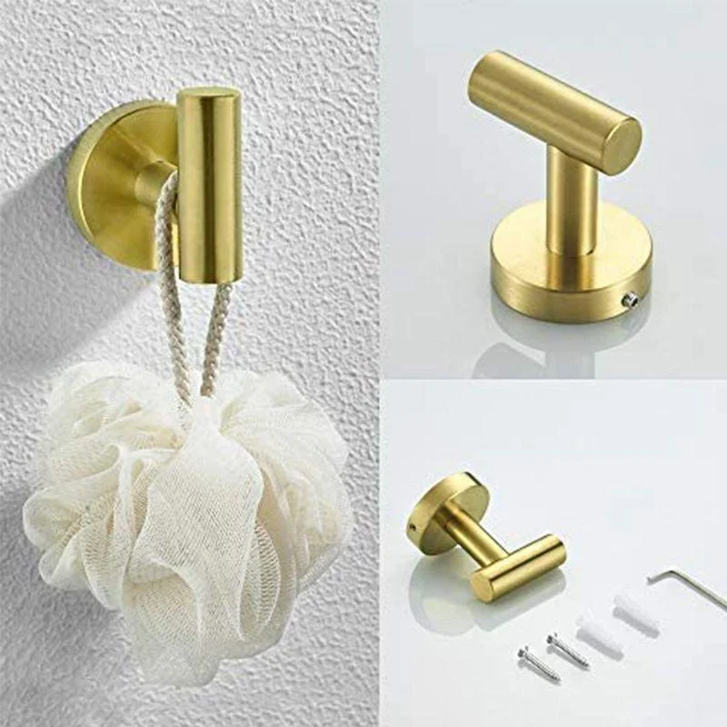 Traditional Bathroom Hardware Accessory Kit Towel Ring/Robe Hooks/ Towel Bar -Bathlova