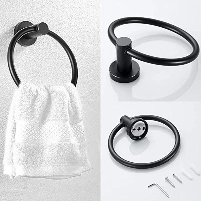 Traditional Bathroom Hardware Accessory Kit Towel Ring/Robe Hooks/ Towel Bar -Bathlova