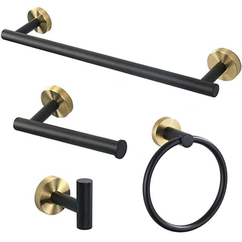 Traditional Bathroom Hardware Accessory Kit Towel Ring/Robe Hooks/ Towel Bar -Bathlova