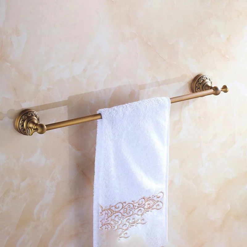 Traditional Brass Bathroom Accessory Set Brushed Bronze Bathroom Set -Bathlova