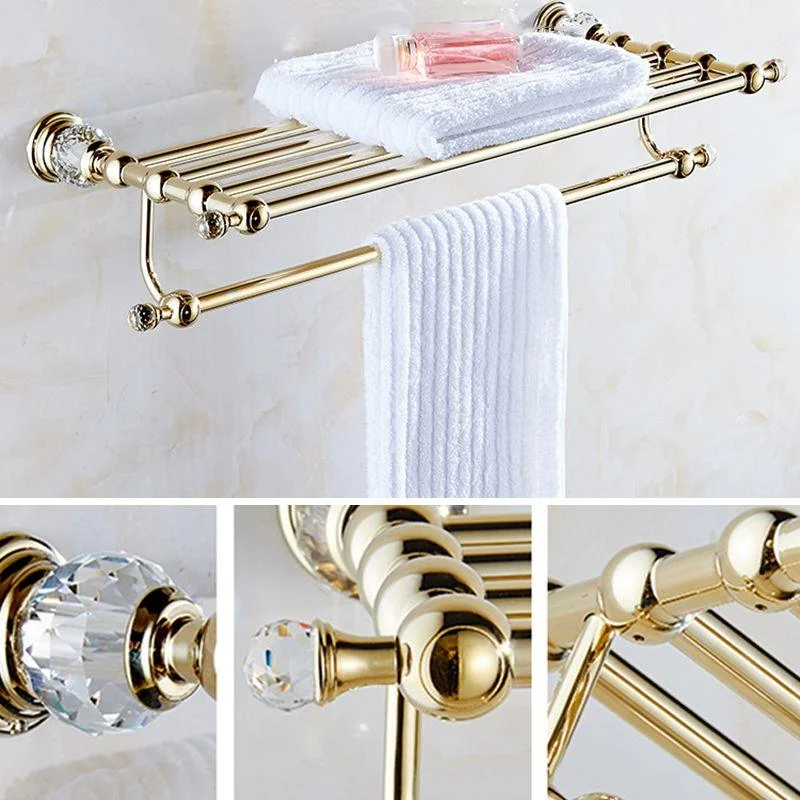 Traditional Brass Metal Bathroom Accessory As Individual Or As a Set -Bathlova