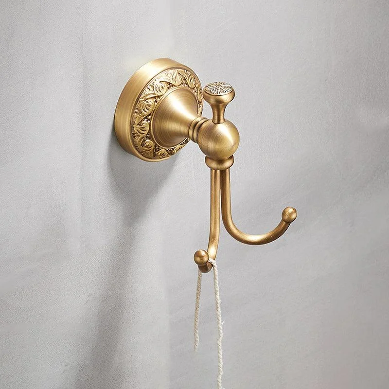 Traditional Brushed Brass Bathroom Accessory As Individual Or As a Set -Bathlova