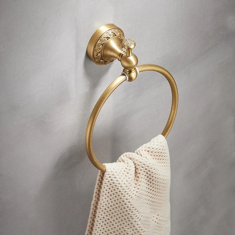 Traditional Brushed Brass Bathroom Accessory As Individual Or As a Set -Bathlova