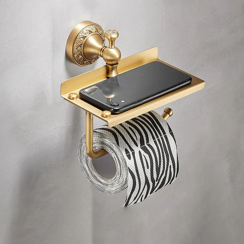 Traditional Brushed Brass Bathroom Accessory As Individual Or As a Set -Bathlova