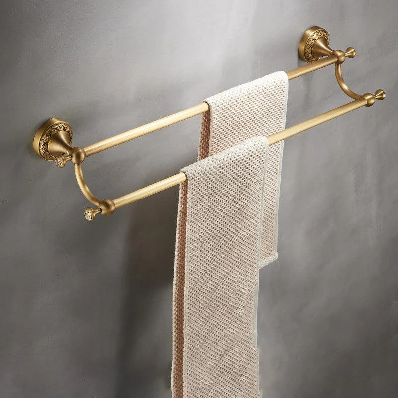 Traditional Brushed Brass Bathroom Accessory As Individual Or As a Set -Bathlova