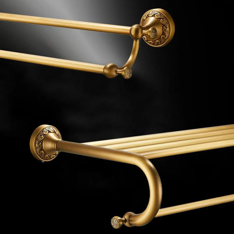 Traditional Brushed Brass Bathroom Accessory As Individual Or As a Set -Bathlova