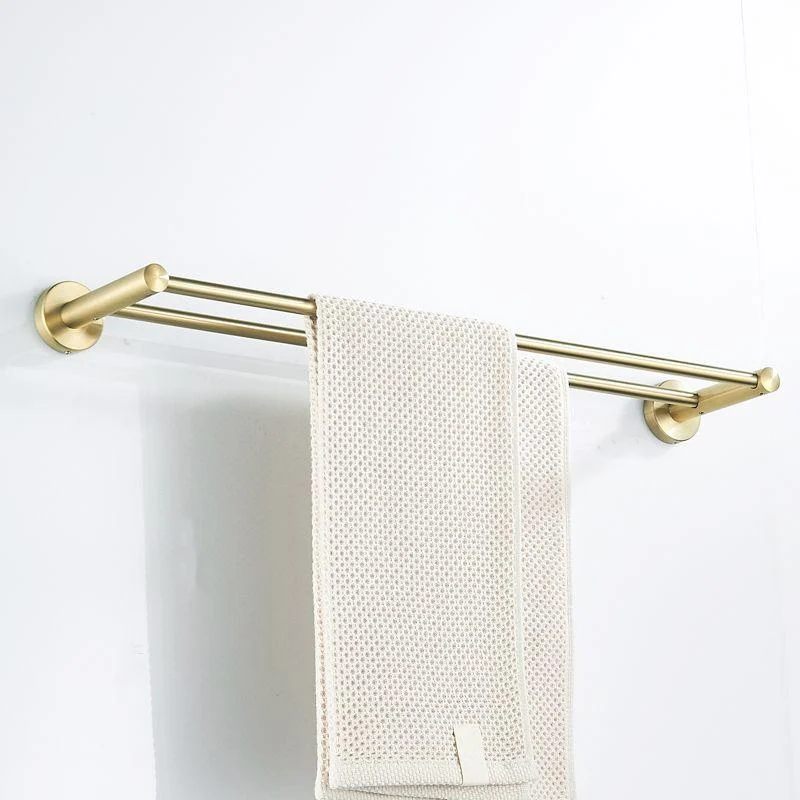 Traditional Brushed Brass Bathroom Accessory As Individual Or As a Set in Metal -Bathlova