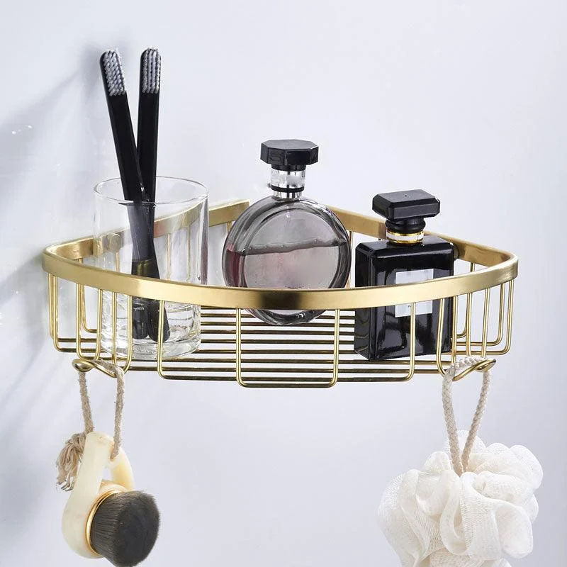 Traditional Brushed Brass Bathroom Accessory As Individual Or As a Set in Metal -Bathlova