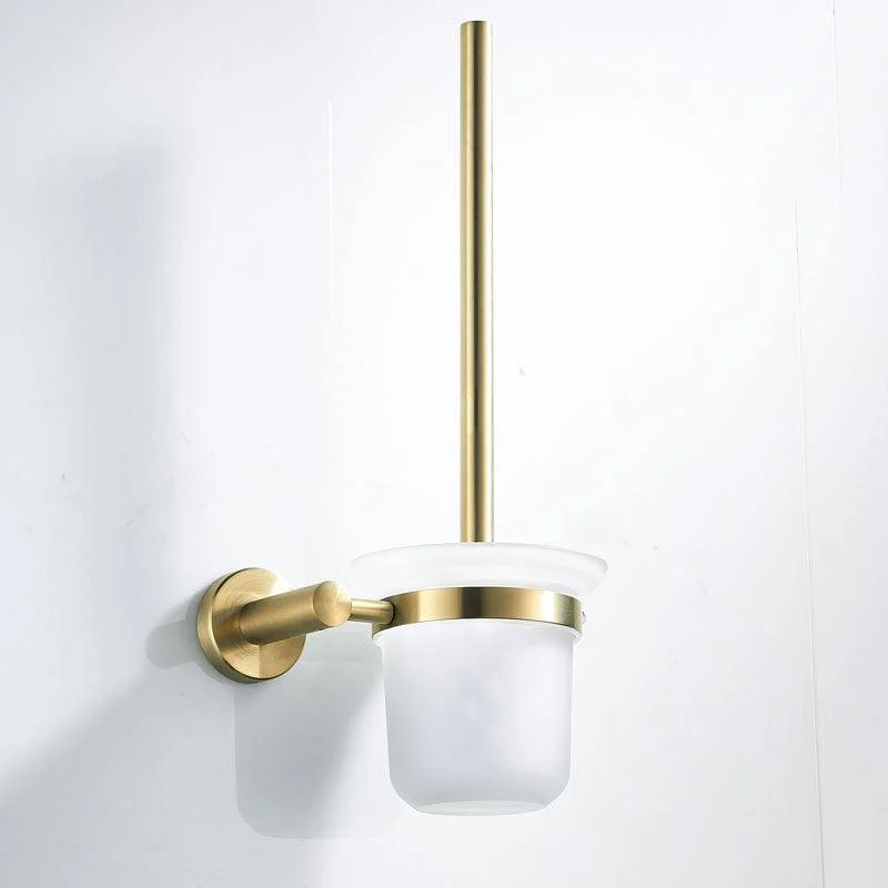 Traditional Brushed Brass Bathroom Accessory As Individual Or As a Set in Metal -Bathlova