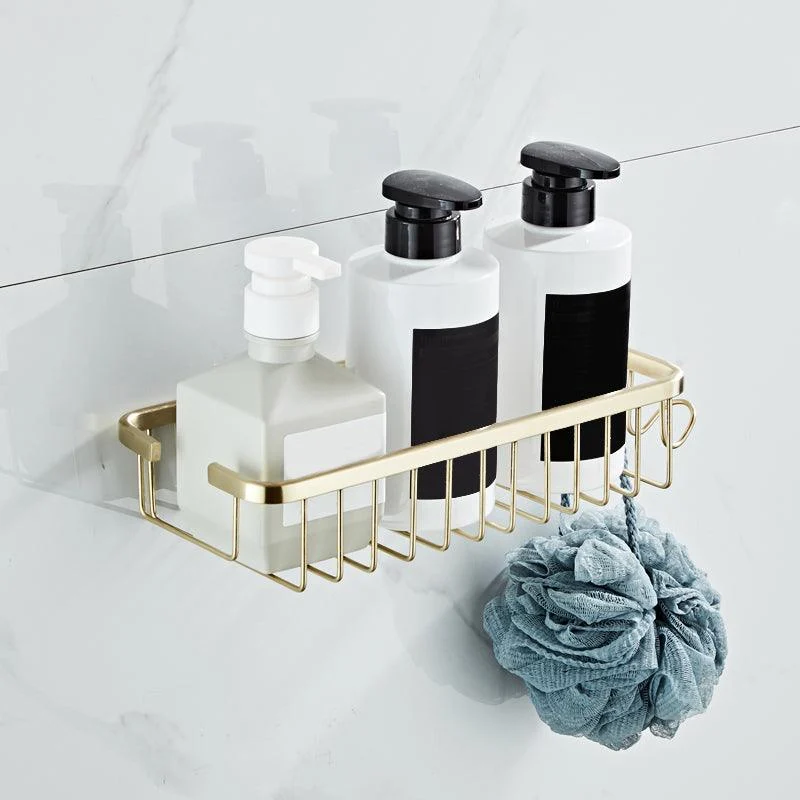 Traditional Brushed Brass Bathroom Accessory As Individual Or As a Set in Metal -Bathlova