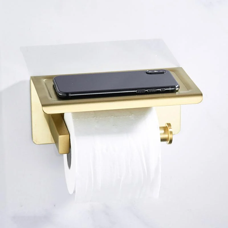 Traditional Brushed Brass Bathroom Accessory As Individual Or As a Set in Metal -Bathlova