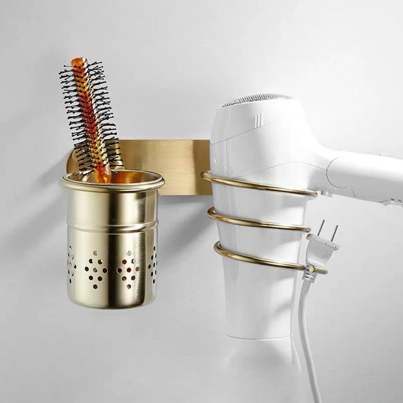 Traditional Brushed Brass Bathroom Accessory As Individual Or As a Set in Metal -Bathlova