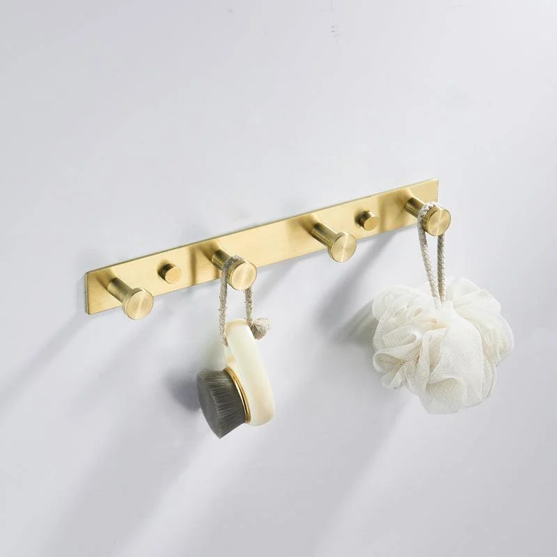 Traditional Brushed Brass Bathroom Accessory As Individual Or As a Set in Metal -Bathlova