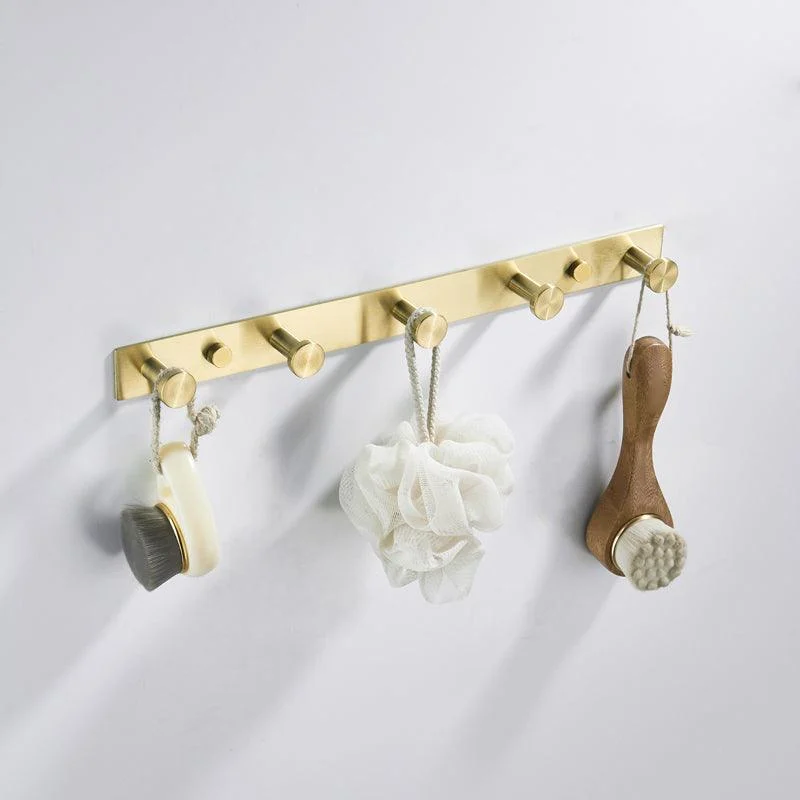 Traditional Brushed Brass Bathroom Accessory As Individual Or As a Set in Metal -Bathlova