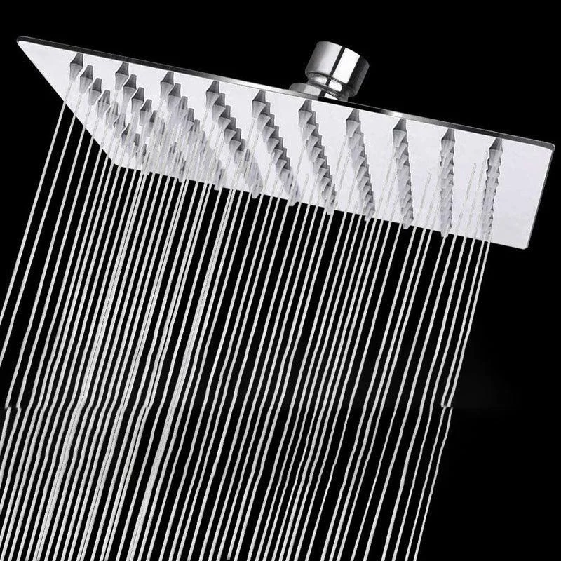 Traditional Dual Shower Head Square Wall Mounted Dual Shower -Bathlova