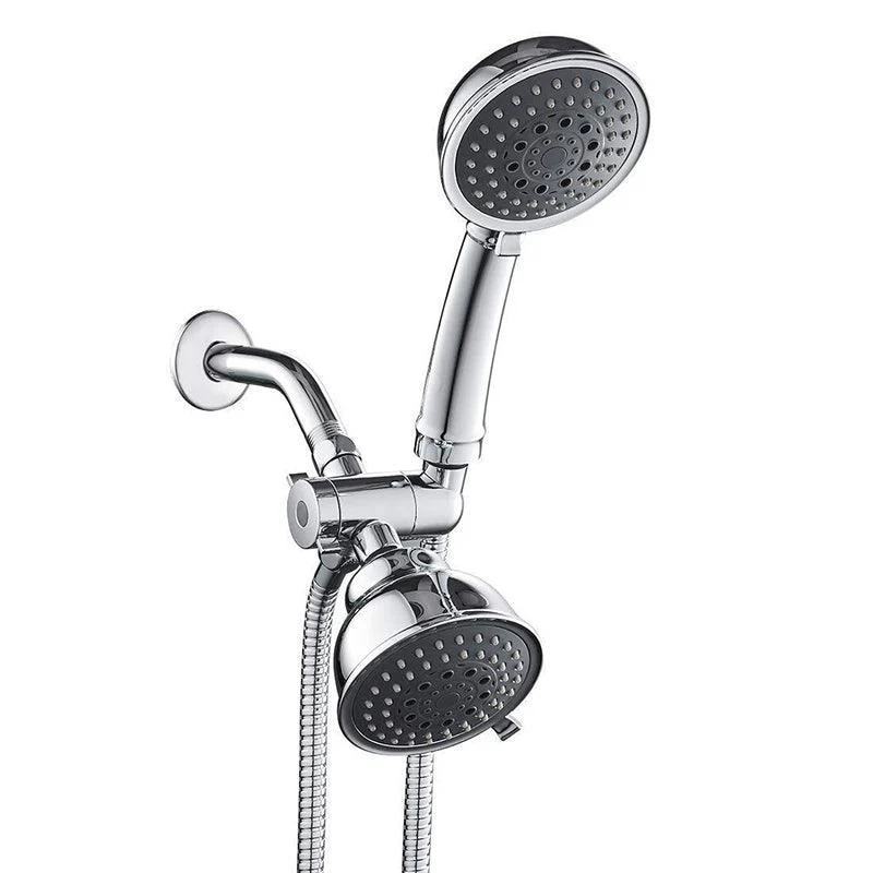 Traditional Dual Shower Heads Home Metal Round Shape Dual Shower -Bathlova