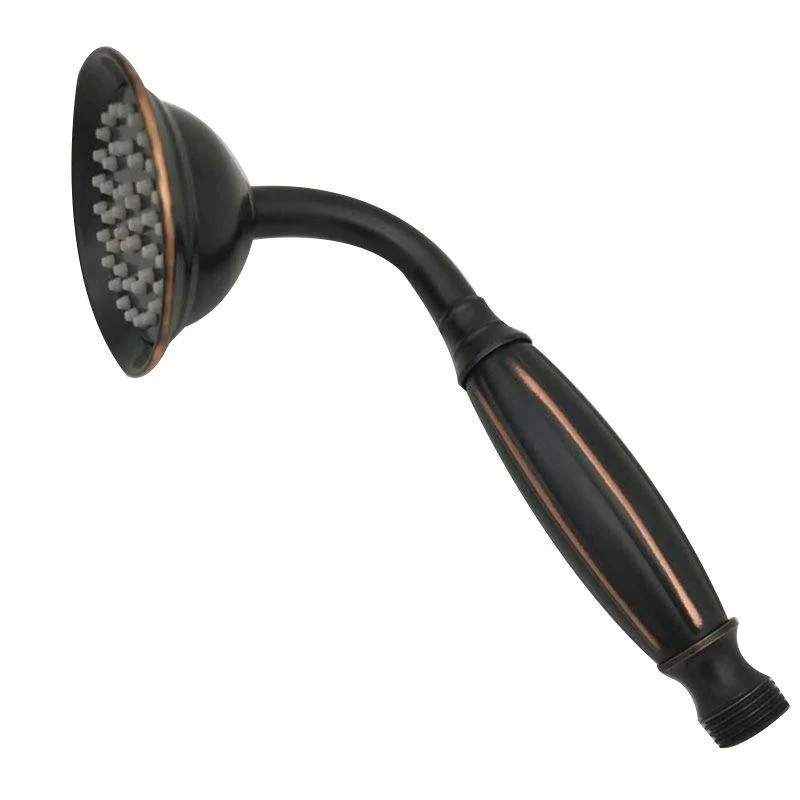 Traditional Handheld Shower Head with Hose Polished Brass Wall-Mount Showerhead -Bathlova