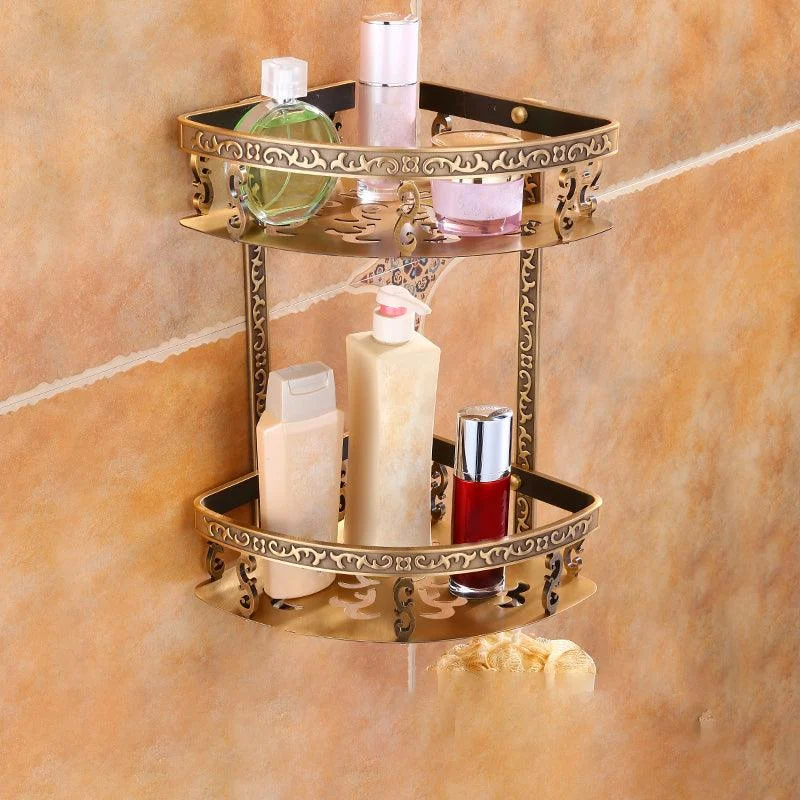 Traditional Metal Bathroom Accessories Hardware Set with Soap Dish -Bathlova