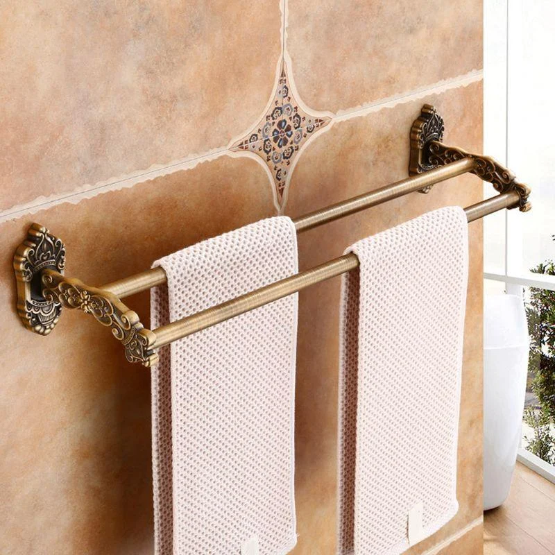 Traditional Metal Bathroom Accessories Hardware Set with Soap Dish -Bathlova