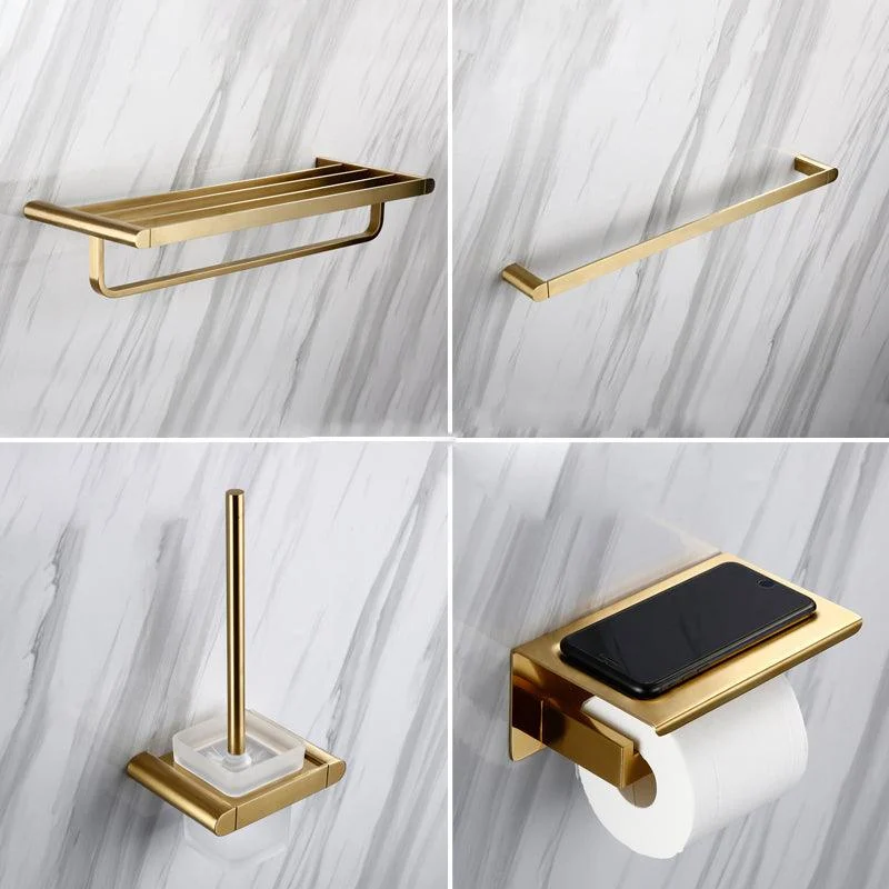 Traditional Style Brass Bathroom Accessory as Individual or as a Set in Metal -Bathlova