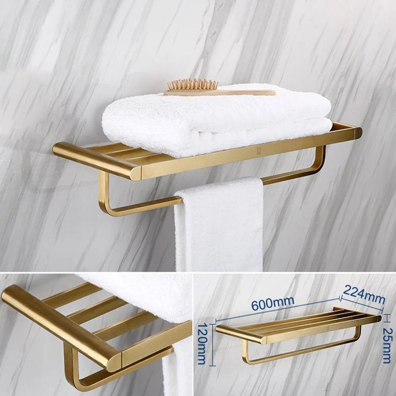 Traditional Style Brass Bathroom Accessory as Individual or as a Set in Metal -Bathlova