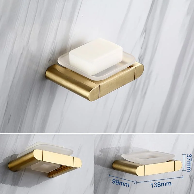 Traditional Style Brass Bathroom Accessory as Individual or as a Set in Metal -Bathlova