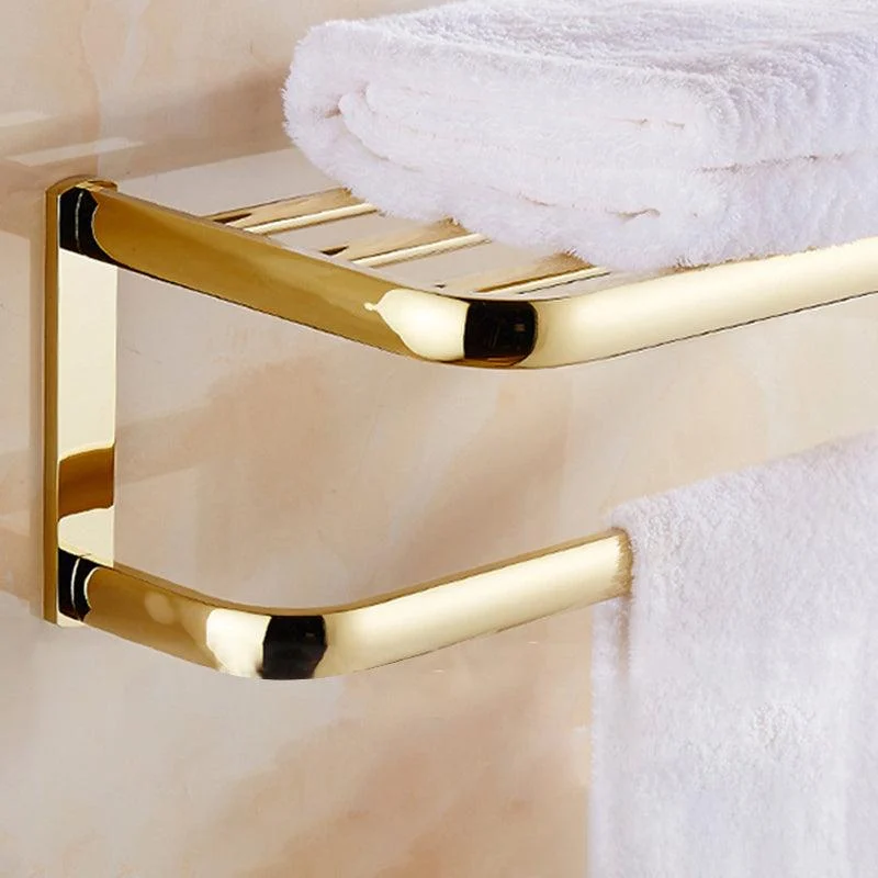 Traditional Style Golden Bathroom Accessory as Individual or as a Set -Bathlova