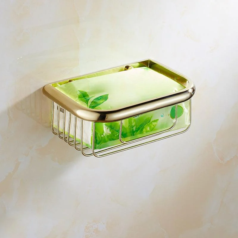 Traditional Style Golden Bathroom Accessory as Individual or as a Set -Bathlova