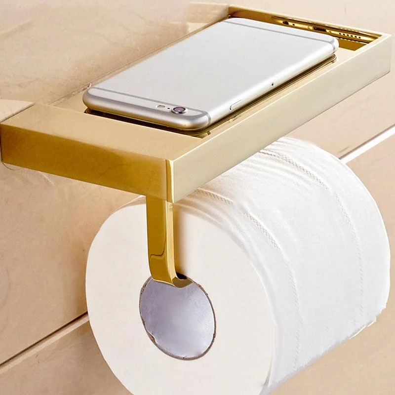 Traditional Style Golden Bathroom Accessory as Individual or as a Set -Bathlova