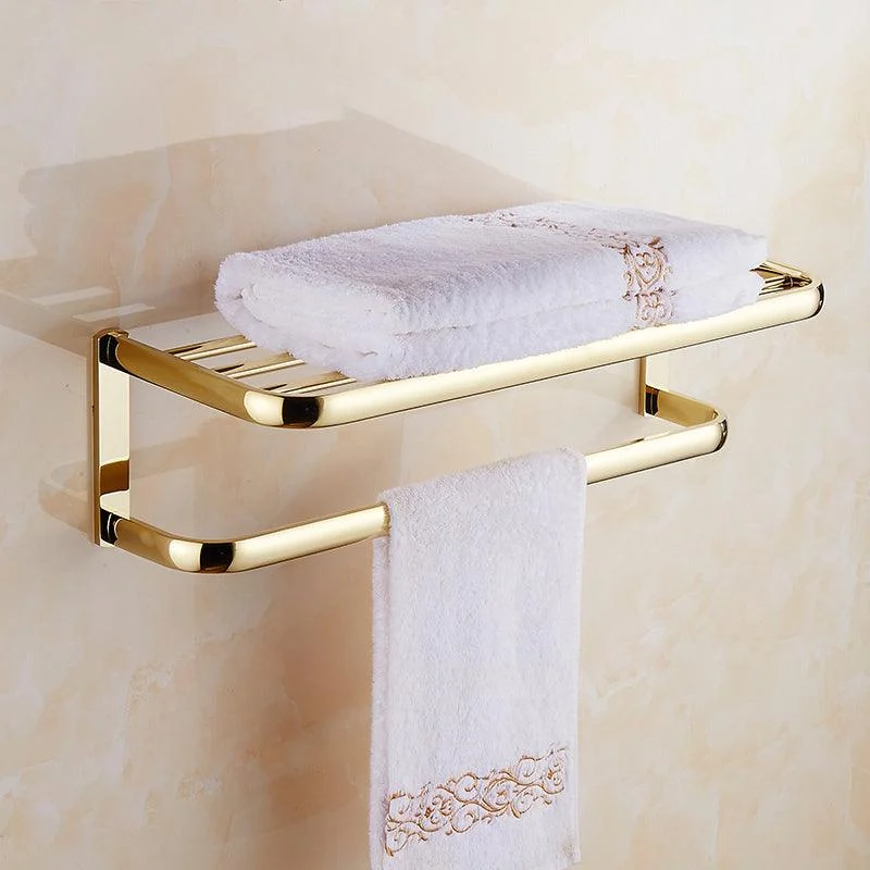 Traditional Style Golden Bathroom Accessory as Individual or as a Set -Bathlova