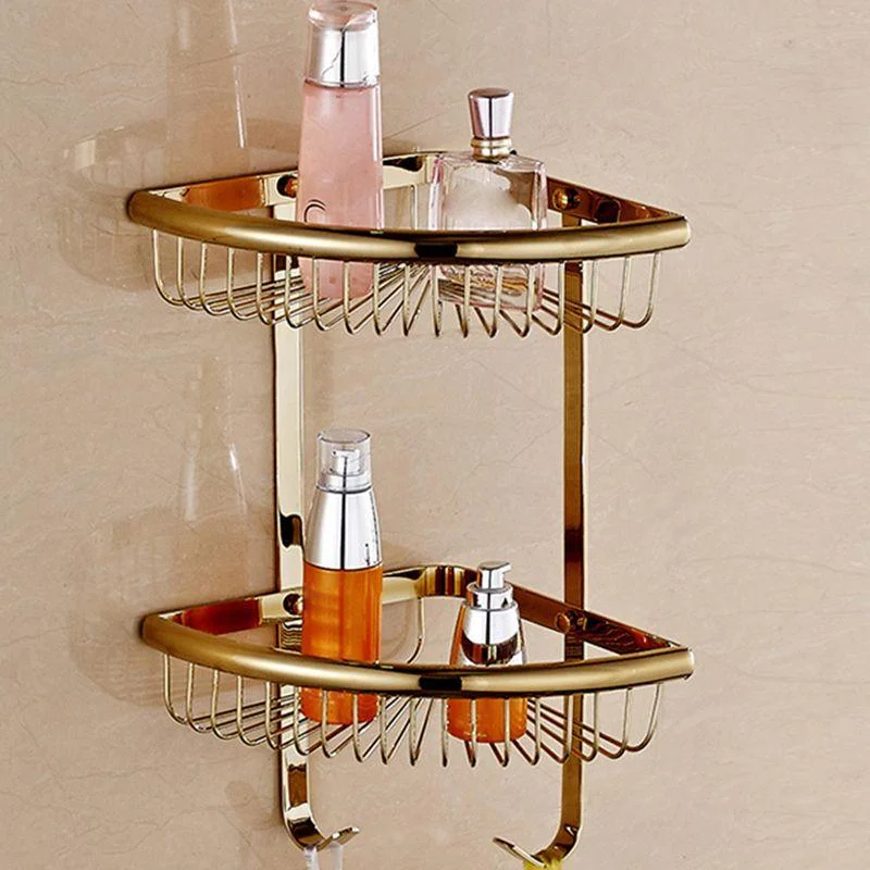 Traditional Style Golden Bathroom Accessory as Individual or as a Set -Bathlova