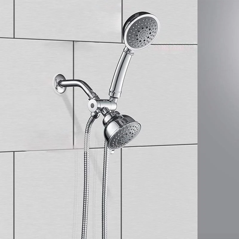 Traditional Style Shower Head Double Bathroom Shower Heads with Round Shape -Bathlova