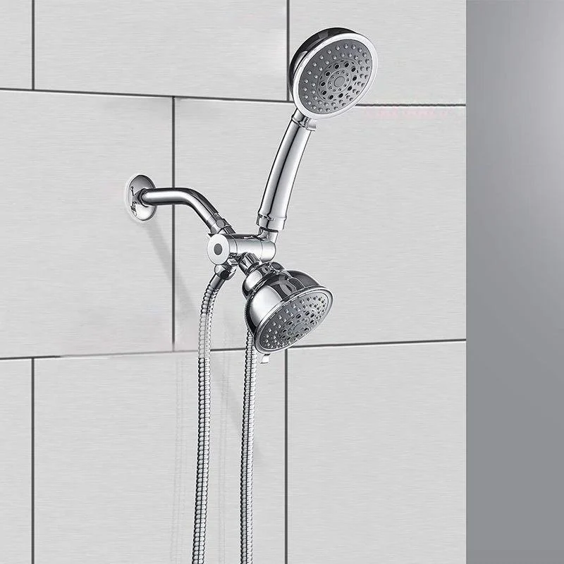 Traditional Style Shower Head Double Bathroom Shower Heads with Round Shape -Bathlova