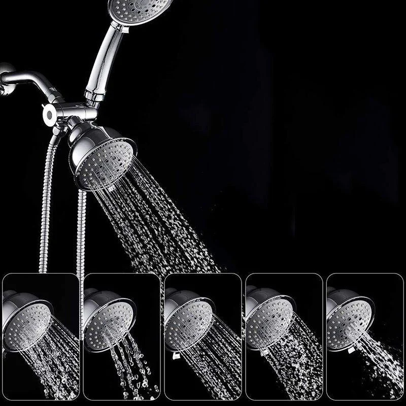 Traditional Style Shower Head Double Bathroom Shower Heads with Round Shape -Bathlova