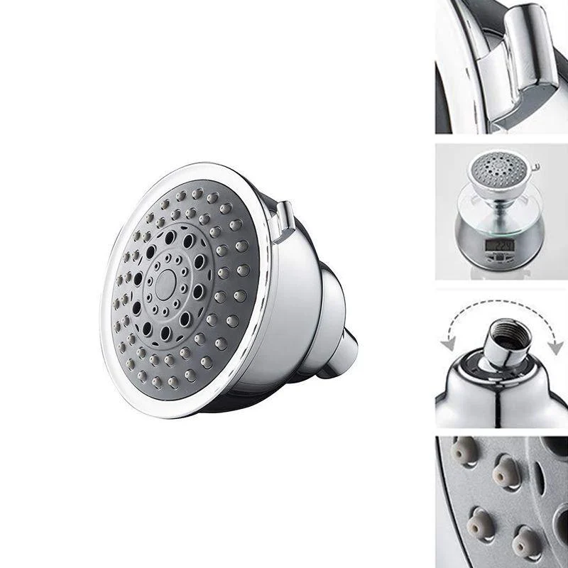 Traditional Style Shower Head Double Bathroom Shower Heads with Round Shape -Bathlova