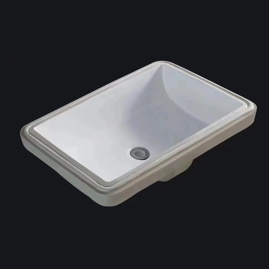 Traditional Undermount Bathroom Sink Porcelain with Overflow Basin Sink(Without Tap) -Bathlova