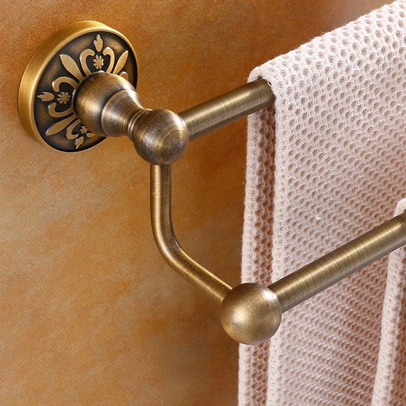 Traditional Vintage Brass Bathroom Accessory As Individual Or As a Set -Bathlova