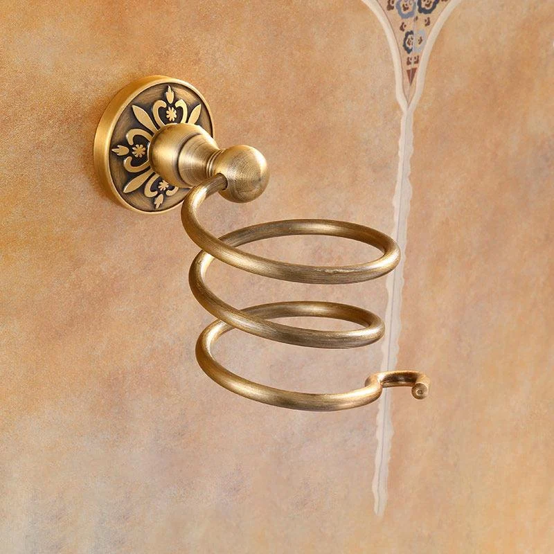 Traditional Vintage Brass Bathroom Accessory As Individual Or As a Set -Bathlova