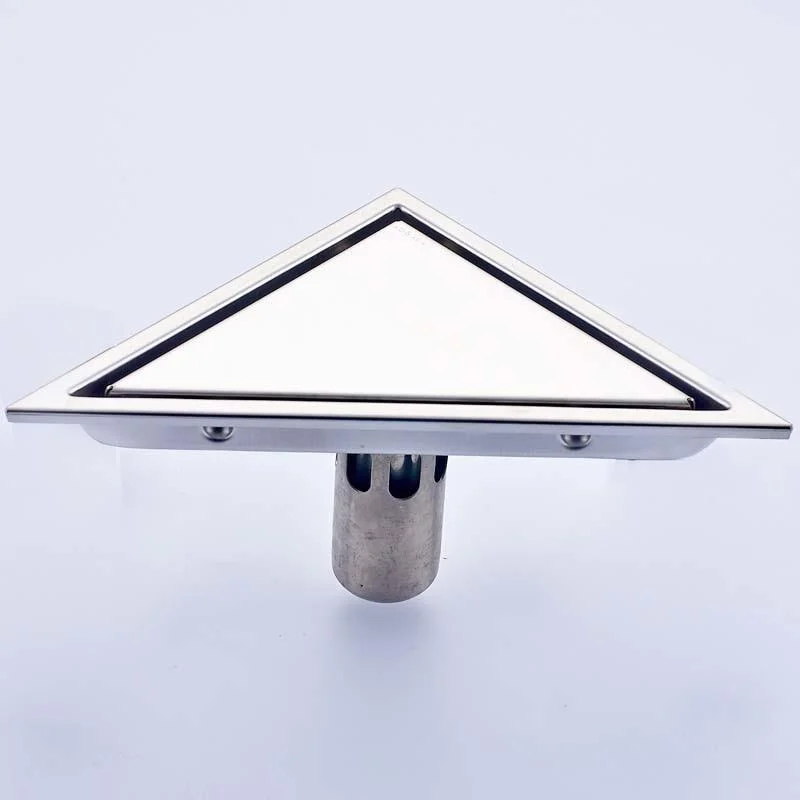 Triangular 304 Stainless Steel Shower Floor Waste Drain -Bathlova