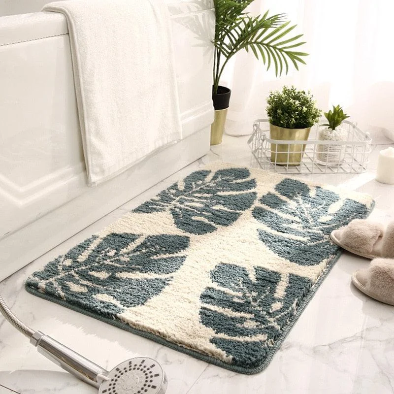 Tropical Bath & Floor Mat -Bathlova