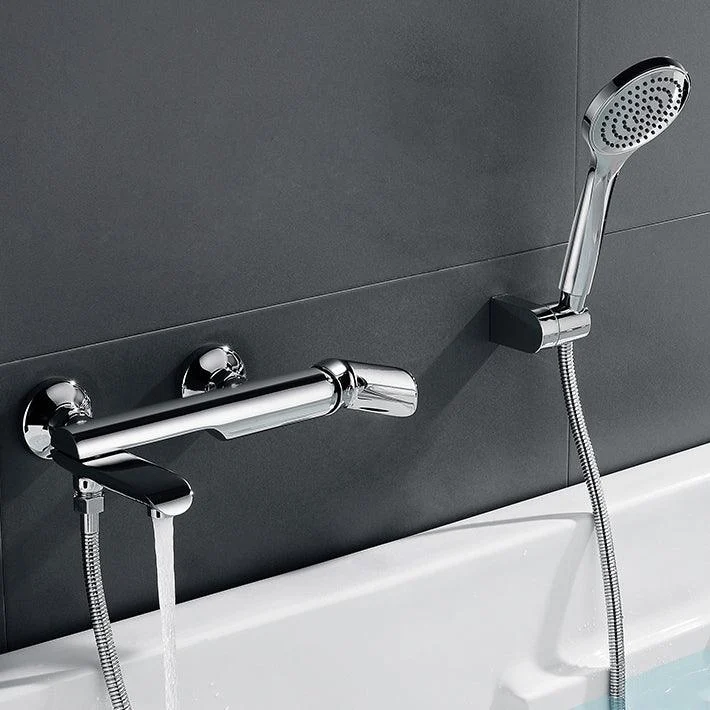 Tub Spout Trim Bathroom Wall Mounted One Handle Bathtub Tap -Bathlova