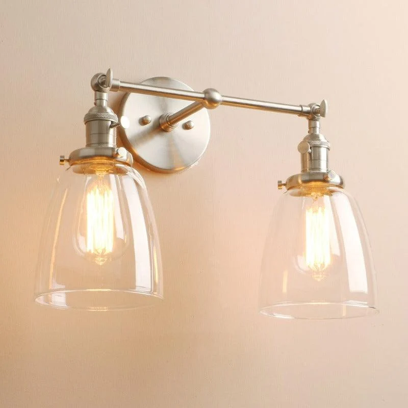 Two-Bulb Sedona Vintage Wall Sconce -Bathlova