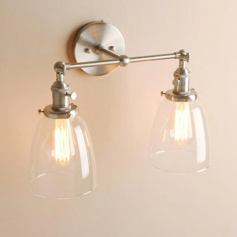 Two-Bulb Sedona Vintage Wall Sconce -Bathlova