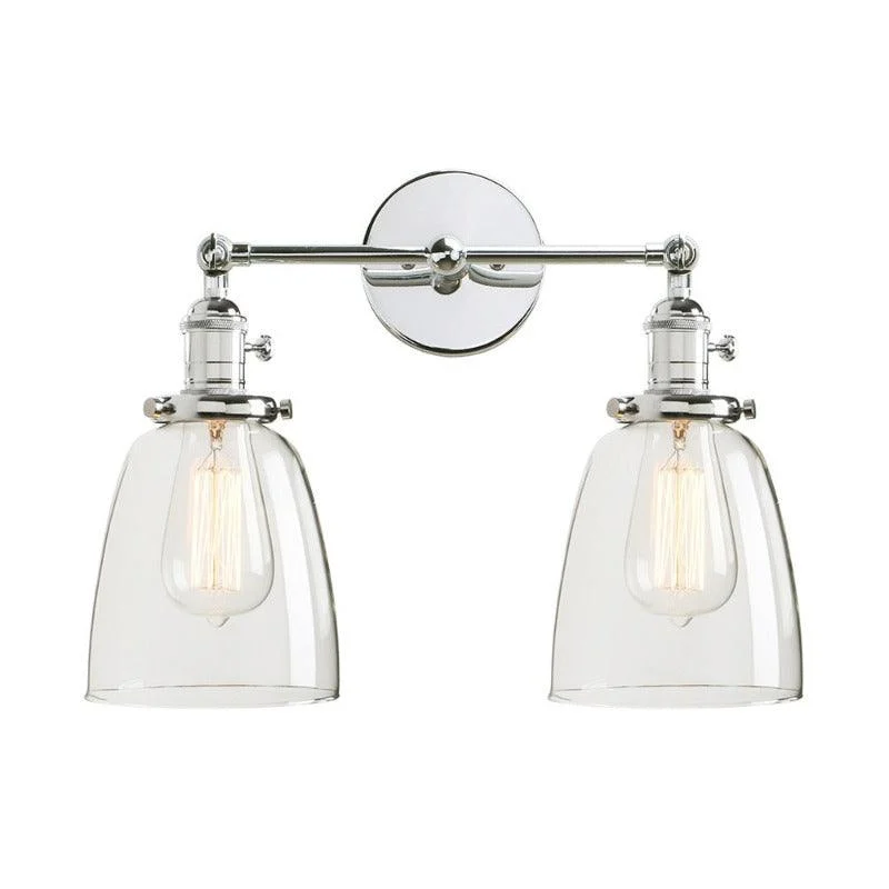 Two-Bulb Sedona Vintage Wall Sconce -Bathlova